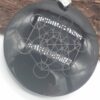 Pendentif Metatron en obsidienne noire (TIF.obs.01)